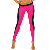 Fitness Leggings - Black / Neon Pink